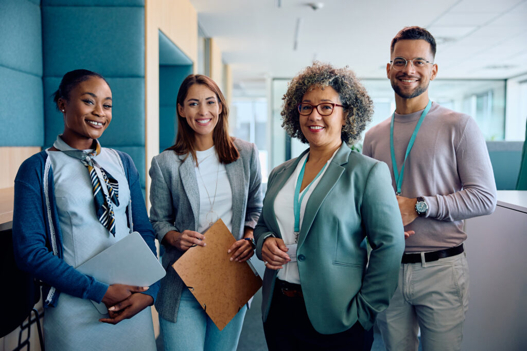 Temp agency in OKC staffing agency team representing trusted recruiting and temporary staffing services.