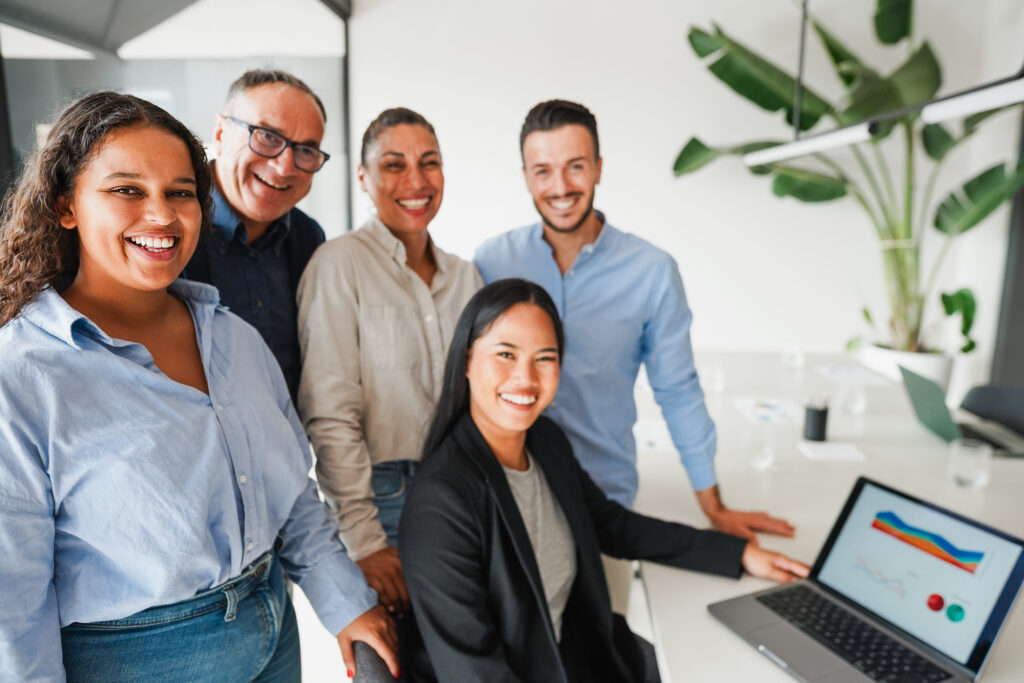 Temp agency in OKC staffing agency team collaborating on hiring strategy and workforce planning.